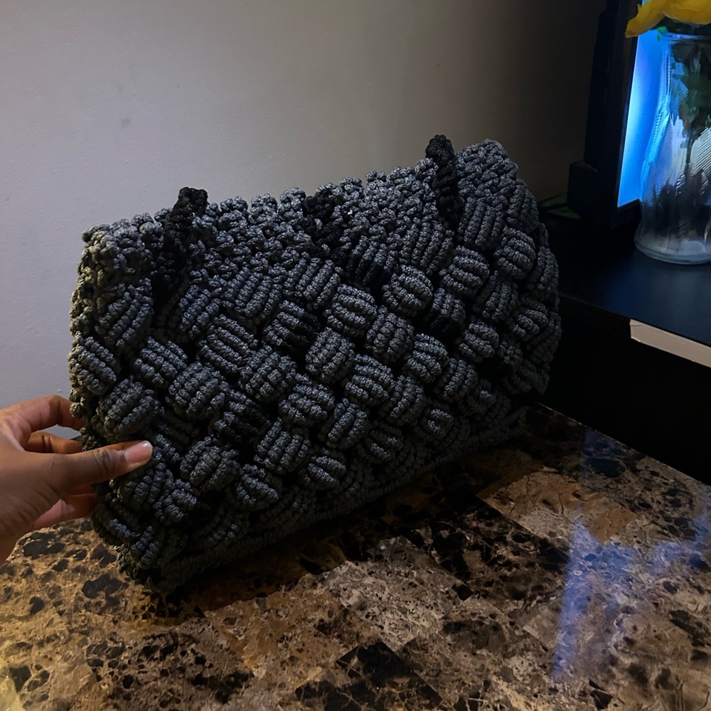 Crotchet bags for sell.
